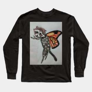 Monarch Raccoon Long Sleeve T-Shirt